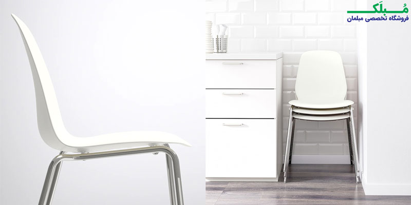 ست میز و صندلی ناهارخوری مدرن ایکیا مدل TORSBY LEIFARNE با صندلی مدرن و سبک